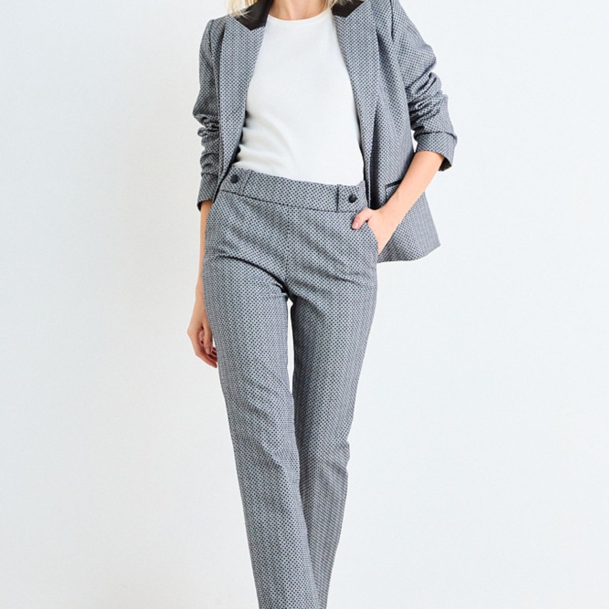 ASH - Pantalon Fantasia Mujer Negro Ash