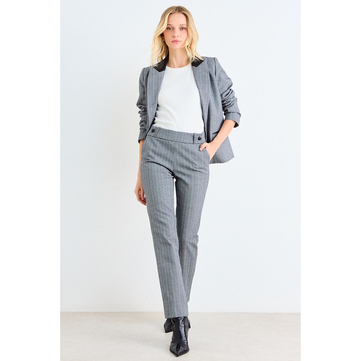ASH - Pantalon Fantasia Mujer Negro Ash
