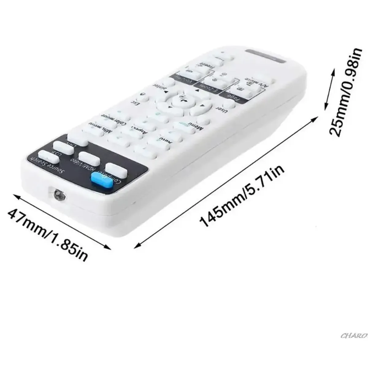 GENERICO - Control Remoto Para Proyector Epson Data Ex7220 Power Lite S