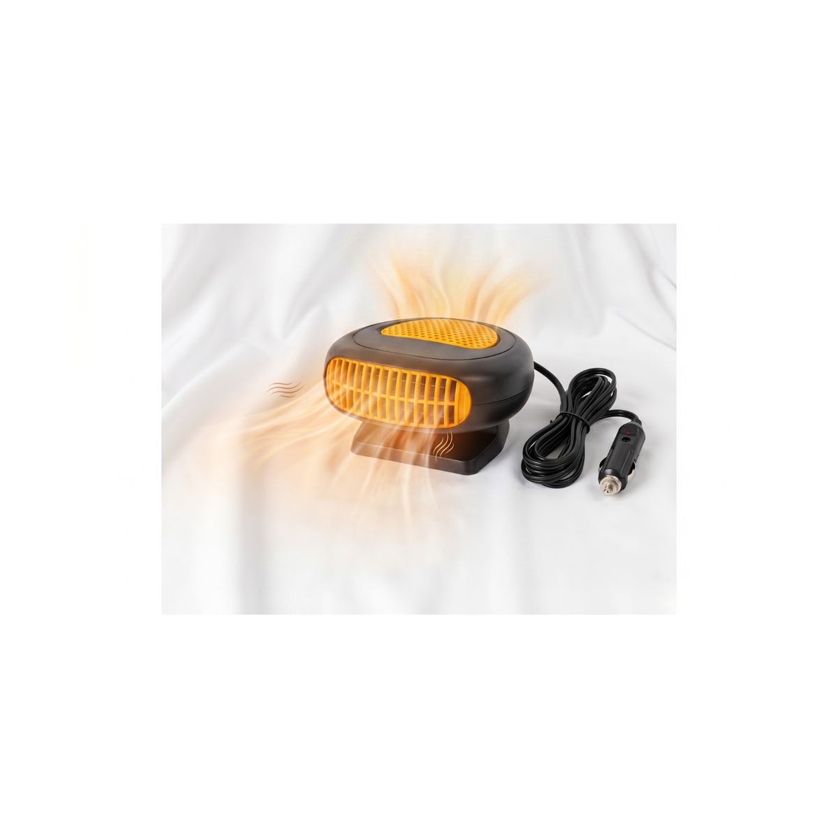 GENERICO - Calefactor Para Autos 12v 300w Ventilador Auto - Amarillo