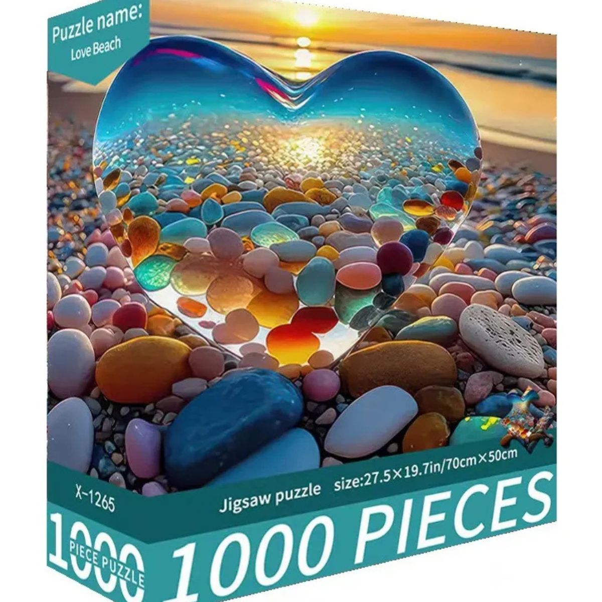 GENERICO - Rompecabezas Love Beach Playa Del Amor 1000 Pzs  Puzzle