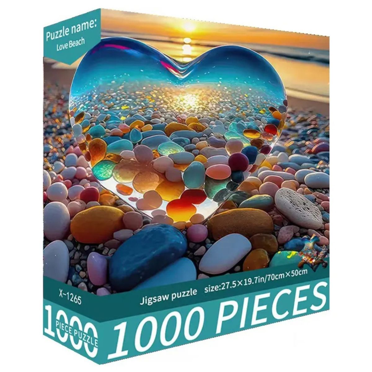 GENERICO - Rompecabezas Love Beach Playa Del Amor 1000 Pzs  Puzzle
