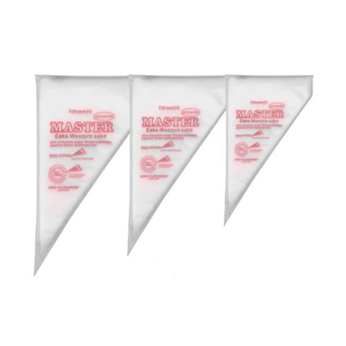 GENERICO - Mangas Pasteleras Desechables De Alta Resistencia - 31cm, Pack de 100 PCS