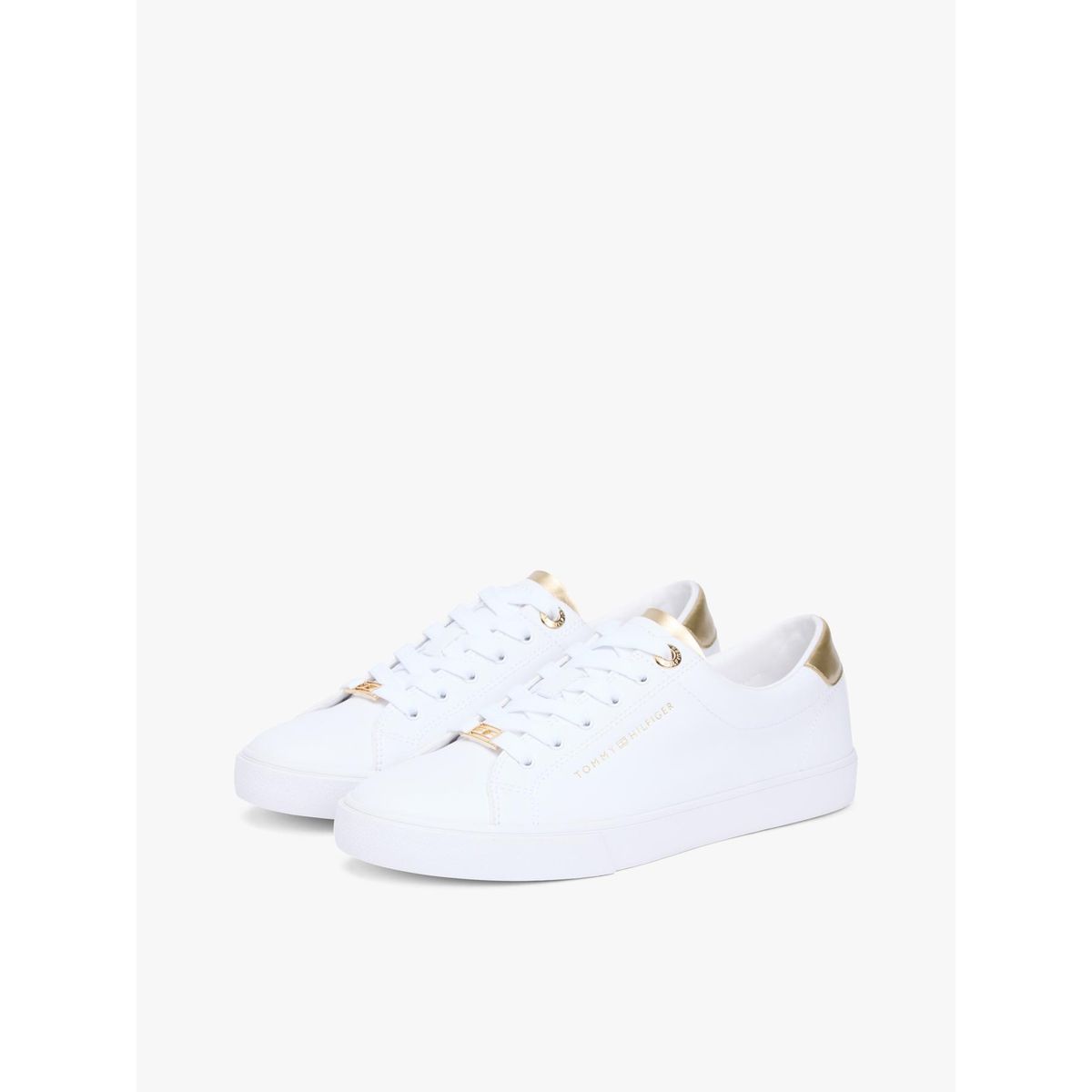 TOMMY HILFIGER - Zapatillas Im Lulu Gold Blanco Tommy Hilfiger