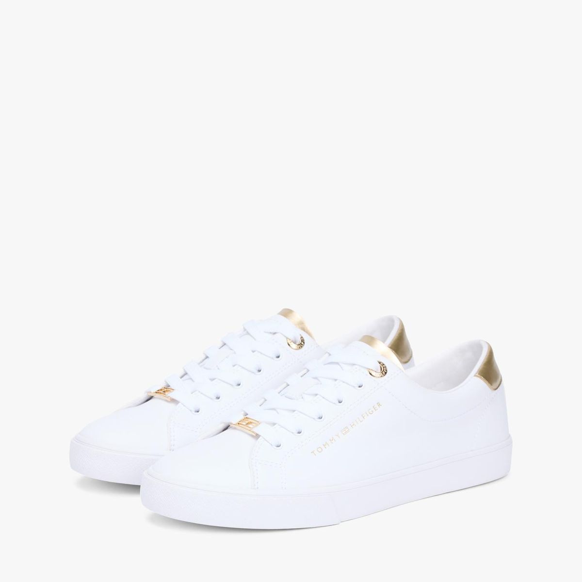 TOMMY HILFIGER - Zapatillas Im Lulu Gold Blanco Tommy Hilfiger