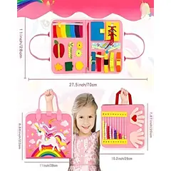 GENERICO - Libro Sensorial para bebes Multicolor