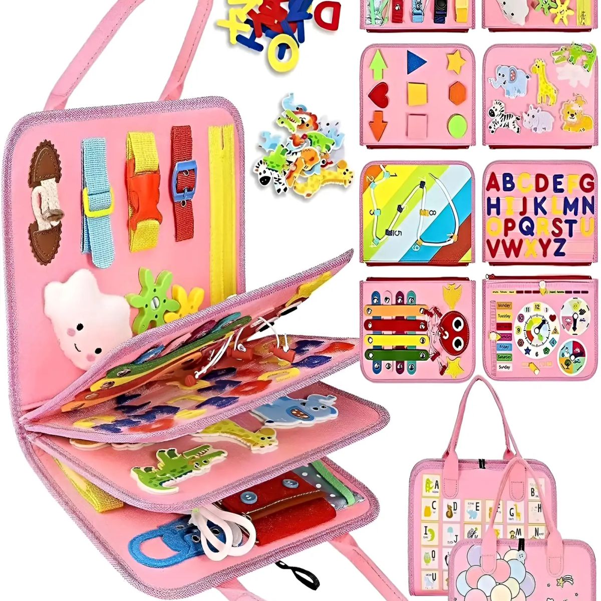 GENERICO - Libro Sensorial  para bebes Multicolor
