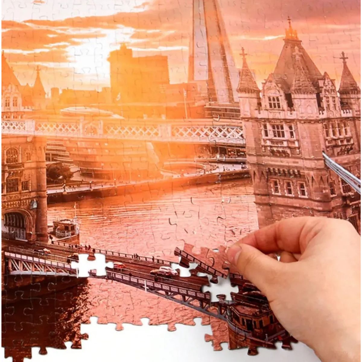 GENERICO - Rompecabezas 1000 Pzs el puente de London Bridge Puzzle