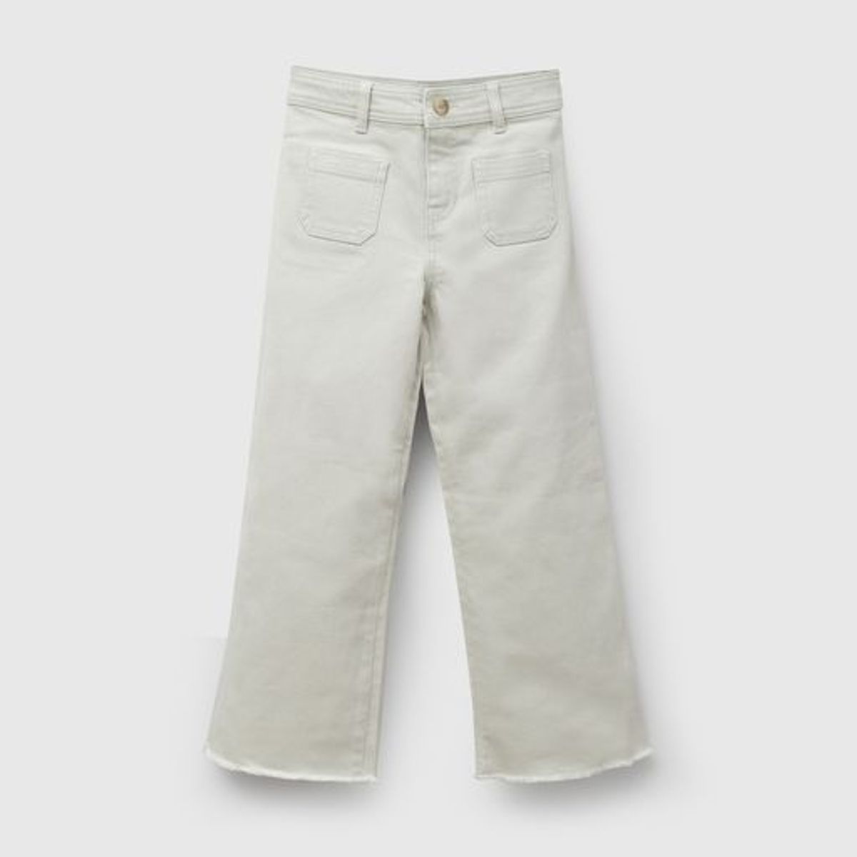 COLLOKY - Jeans Bolsillos Beige Niña 3-4A a 12-13A