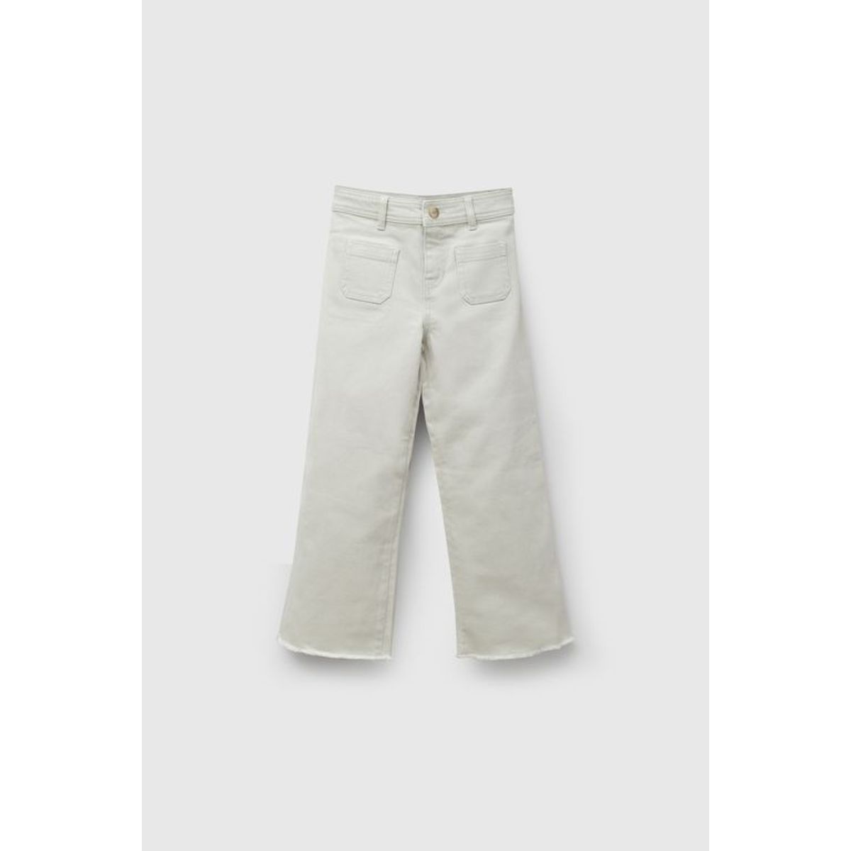 COLLOKY - Jeans Bolsillos Beige Niña 3-4A a 12-13A