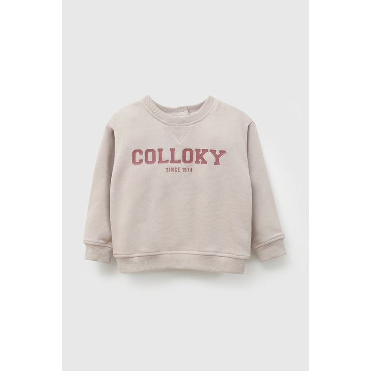 COLLOKY - Poleron Colloky Cafe Niño 6-9M a 4-5A