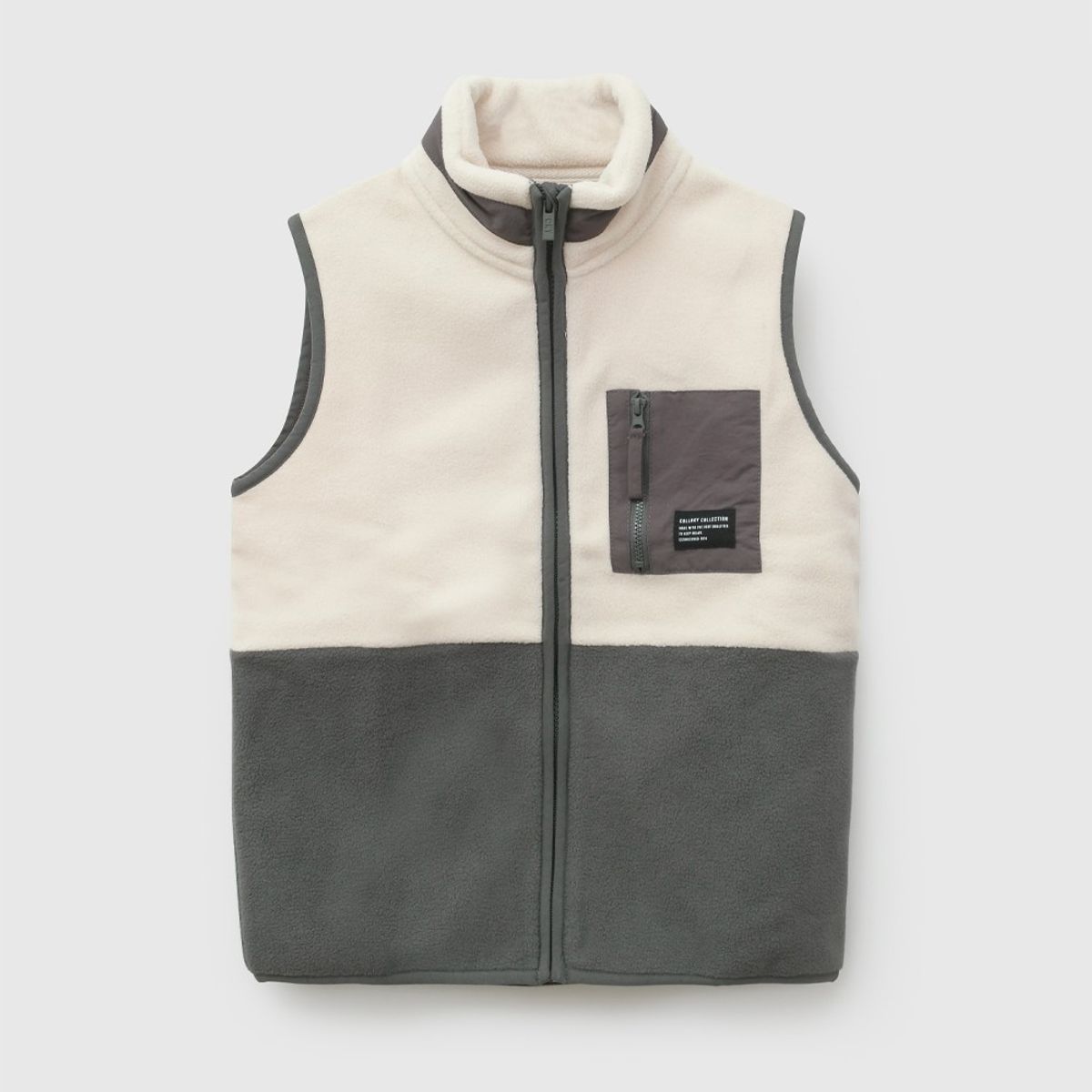 COLLOKY - Polar Sin Mangas Beige Niño 3-4A a 12-13A