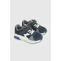 COLLOKY - Zapatilla con luces niño azul 21-27