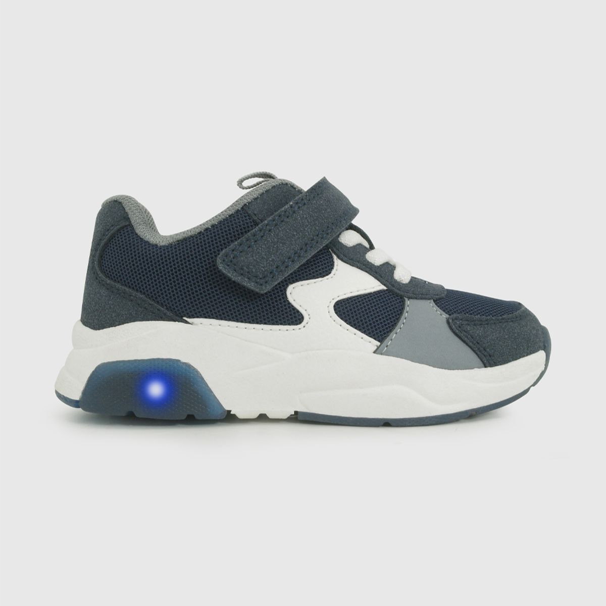 COLLOKY - Zapatilla con luces niño azul 21-27