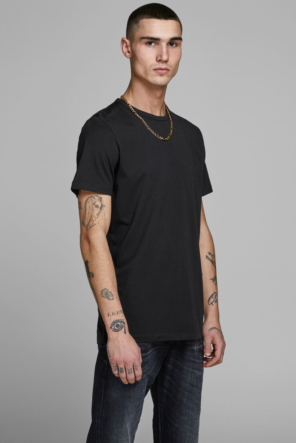 JACK&JONES - Jack&Jones Pack Polera Basica Hombre