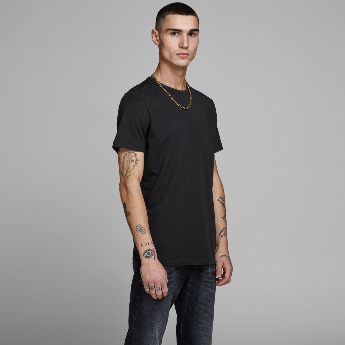 JACK&JONES - Jack&Jones Pack Polera Basica Hombre