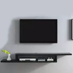 GENERICO - Rack TV Flotante Minimalista 120 cm , Hasta 55 " - Estilo Moderno