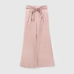COLLOKY - Pantalon culotte niña rosa viejo 3-4A a 12-13A