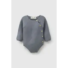 COLLOKY - Body Tejido Celeste Niño Rn a 6-9M