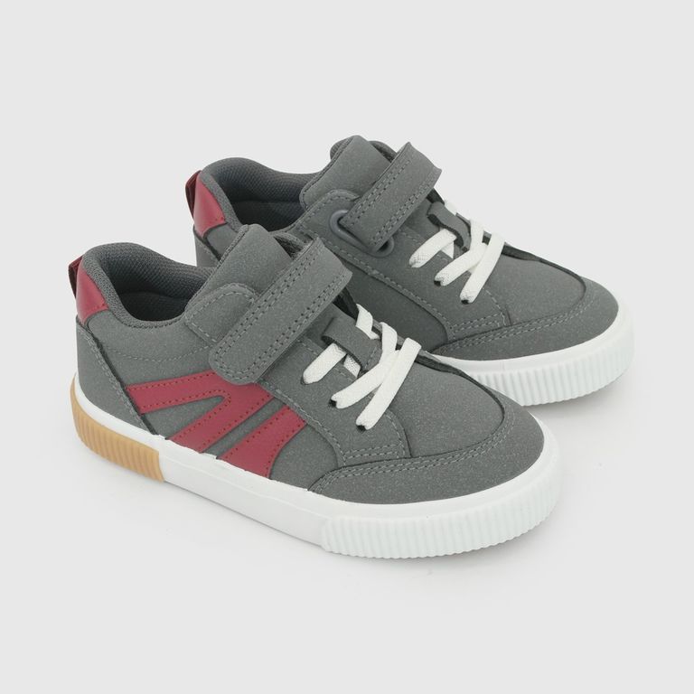Zapatilla para Niño Gris