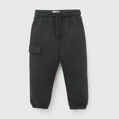 COLLOKY - Pantalon buzo niño negro 6-9M a 4-5A