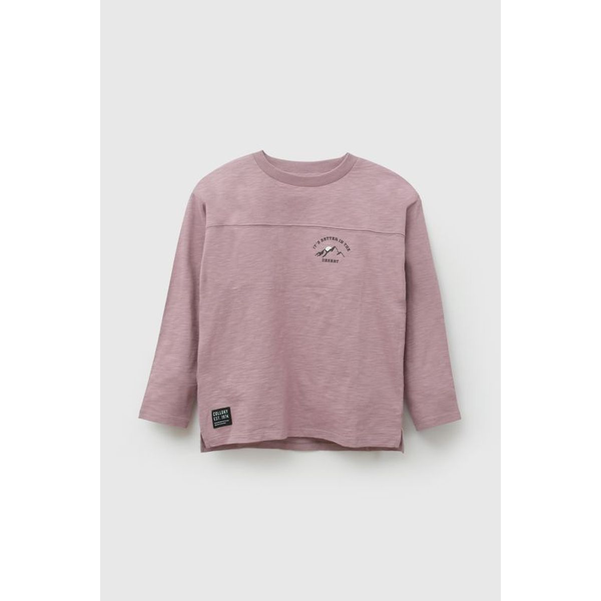 COLLOKY - Polera Desert Purpura Niño 3-4A a 12-13A