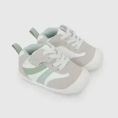 COLLOKY - Zapatilla velcro niño blanco 17-20