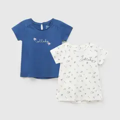 COLLOKY - Polera Niña Bipack Multicolor