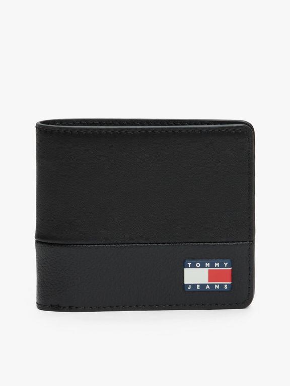 Billetera Heritage Con Logo Negro Tommy Jeans Negro TALLA UNICA
