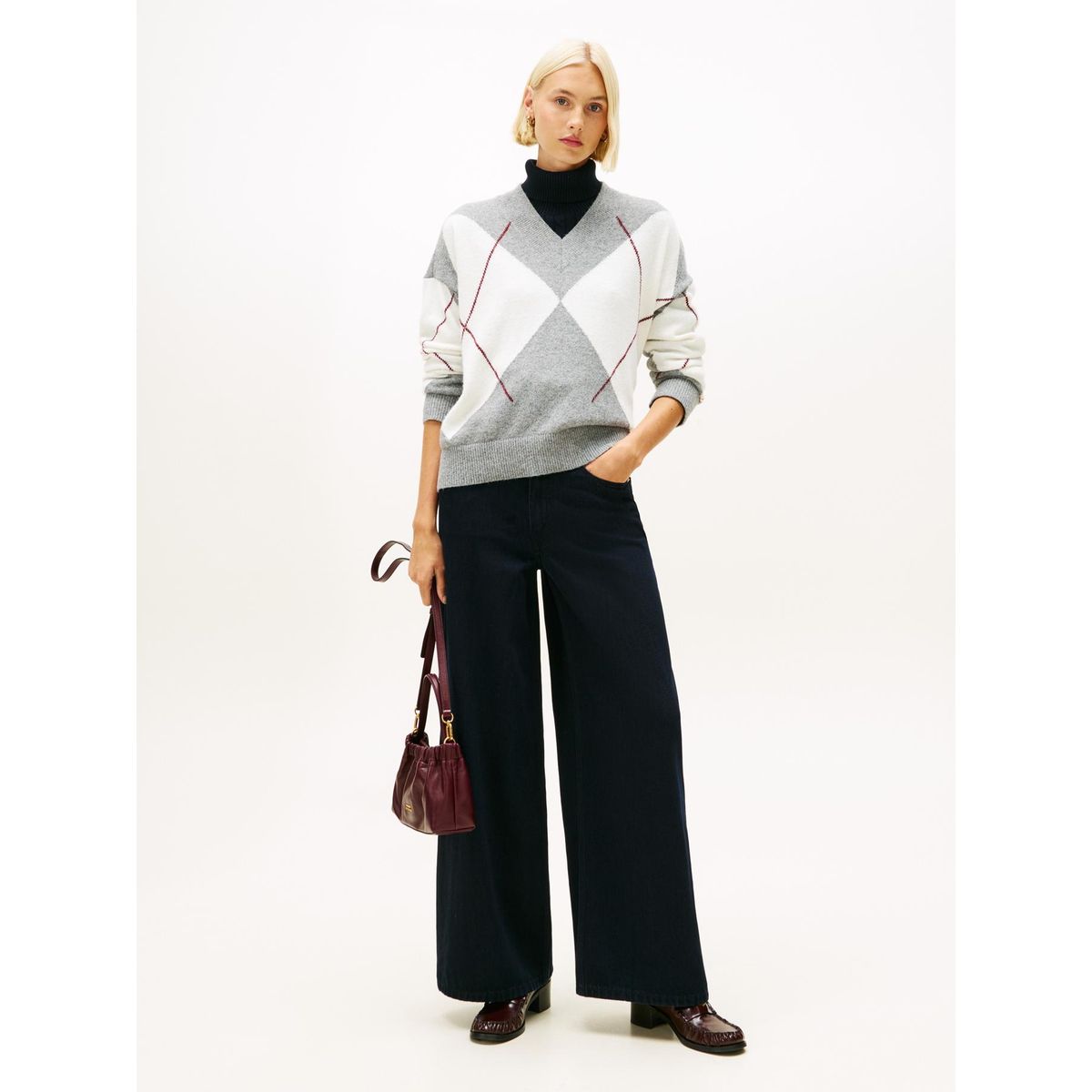 TOMMY HILFIGER - Jeans Denim 70S Wide Leg Azul Tommy Hilfiger