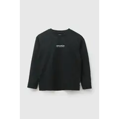 COLLOKY - Polera London Negro Niño 3-4A a 12-13A