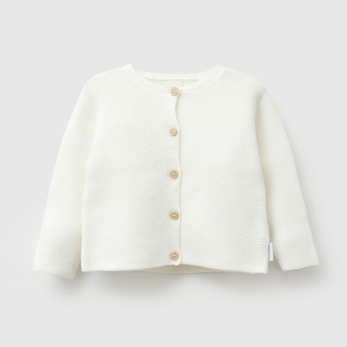 COLLOKY - Chaleco Tejido Blanco Unisex Rn a 6-9M
