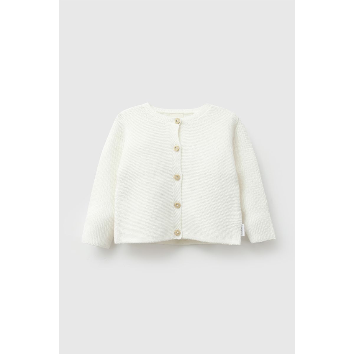 COLLOKY - Chaleco Tejido Blanco Unisex Rn a 6-9M