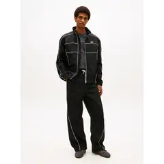 TOMMY HILFIGER - Pantalón Theo Estilo Relaxed Negro Tommy Jeans