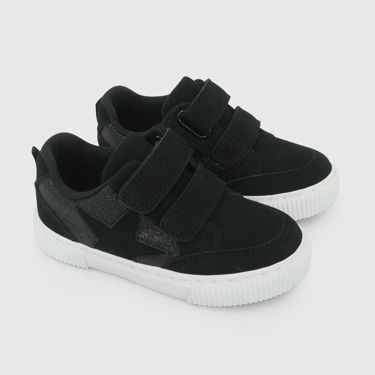 Zapatilla Niña Negro
