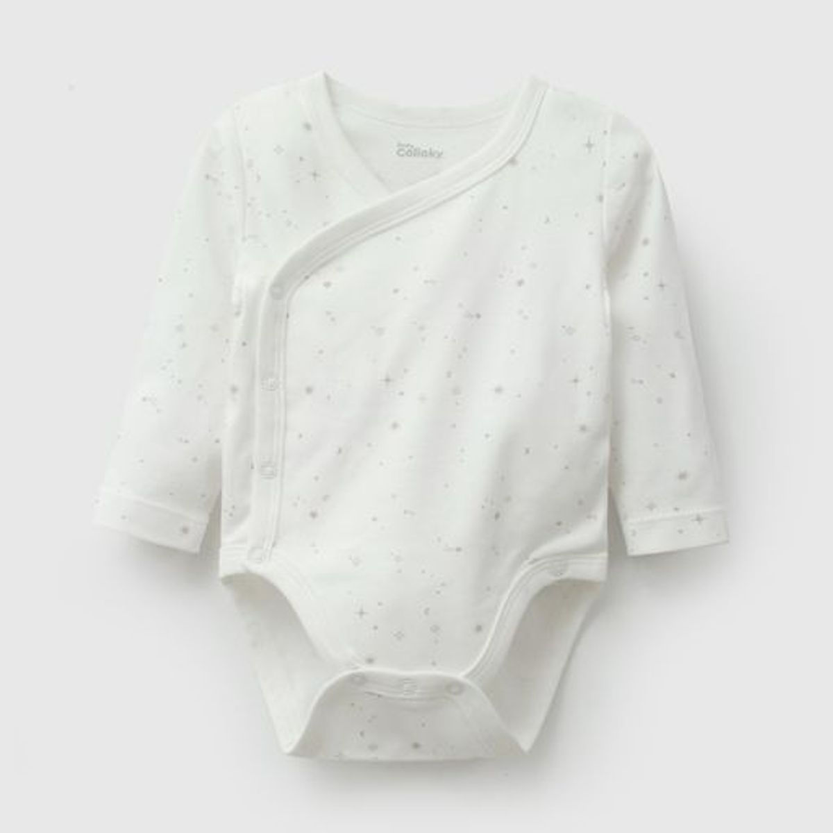 COLLOKY - Pack 3 Body Algodón Blanco Unisex 0M a 18/24M