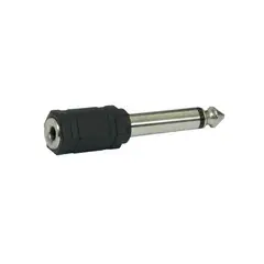 BESTAMERICA - Adaptador Jack Mono 3.5 a Plug Mono 6.3 Best America MA-62