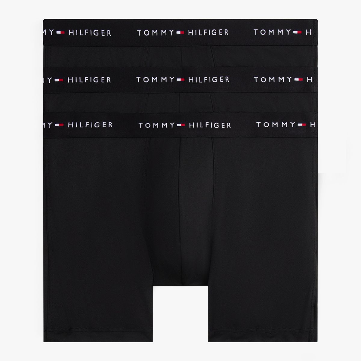 TOMMY HILFIGER - Pack De 3 Bóxers Brief Negro Tommy Hilfiger
