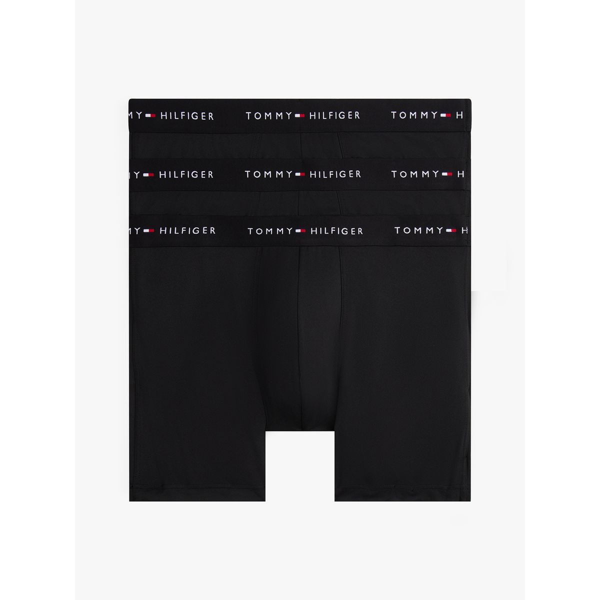 TOMMY HILFIGER - Pack De 3 Bóxers Brief Negro Tommy Hilfiger