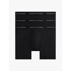TOMMY HILFIGER - Pack De 3 Bóxers Brief Negro