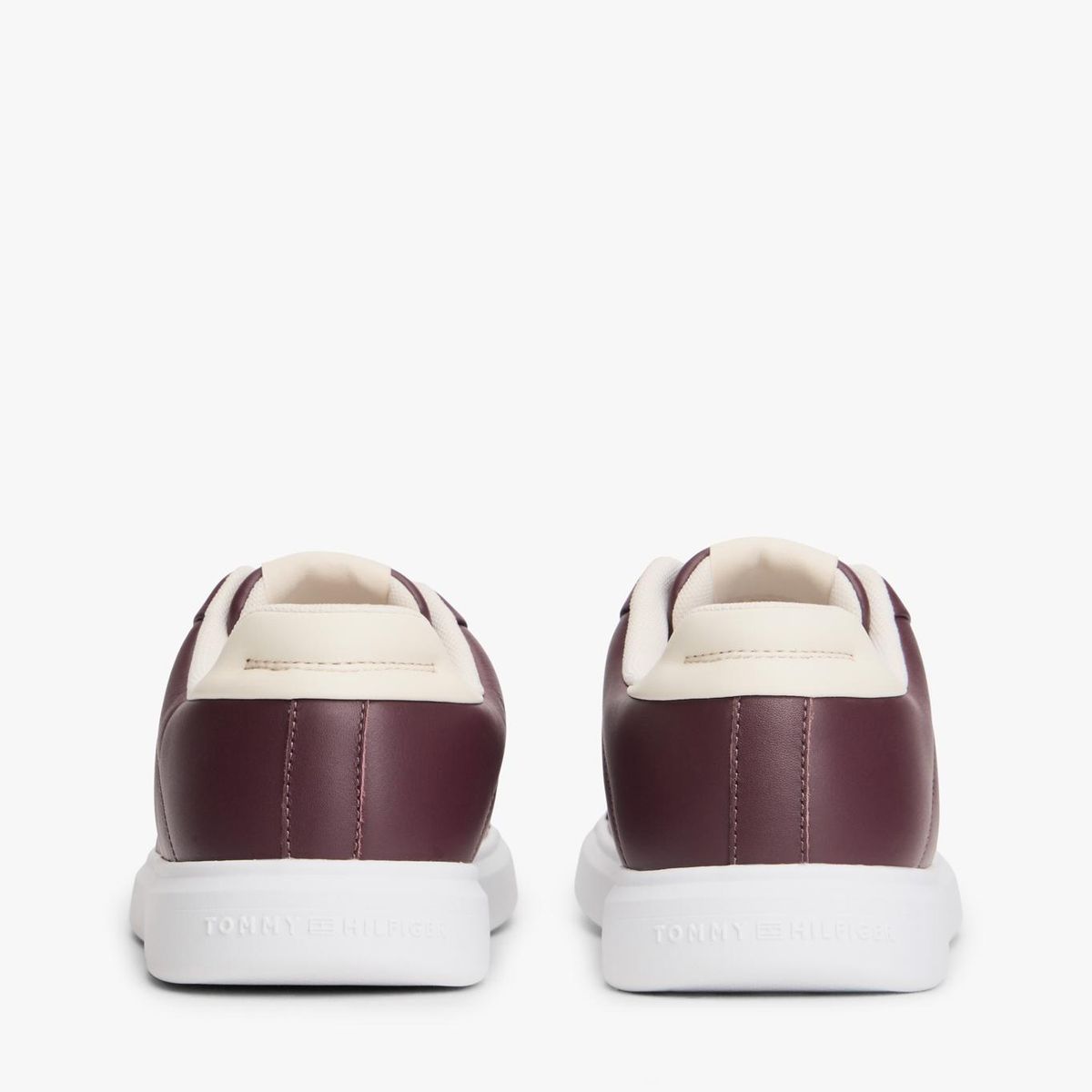 TOMMY HILFIGER - Zapatillas Court Light Weight Burdeo Tommy Hilfiger