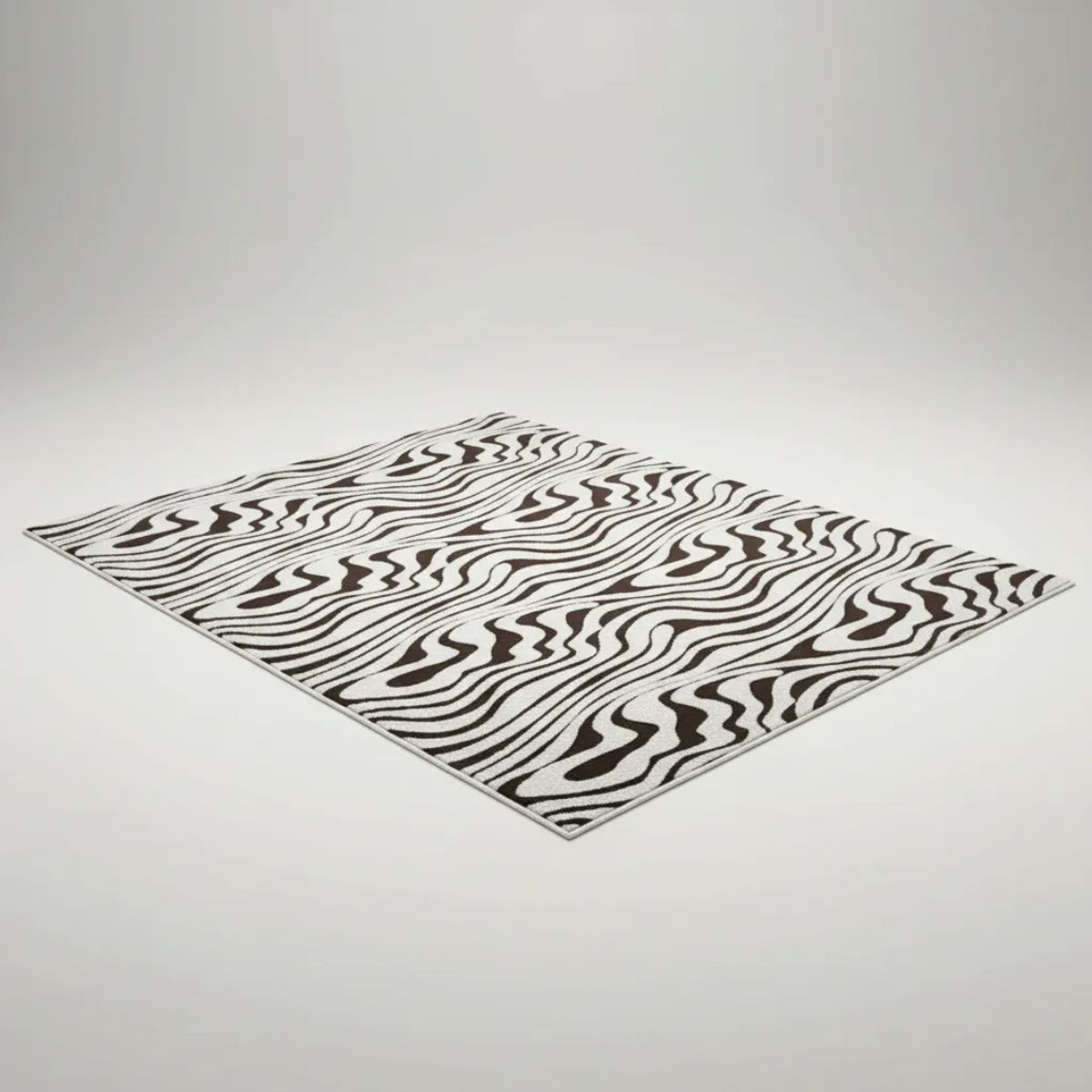 GENERICO - Alfombra Texturizada Lavable Living Y Dormitorio Moderna 160x200cm