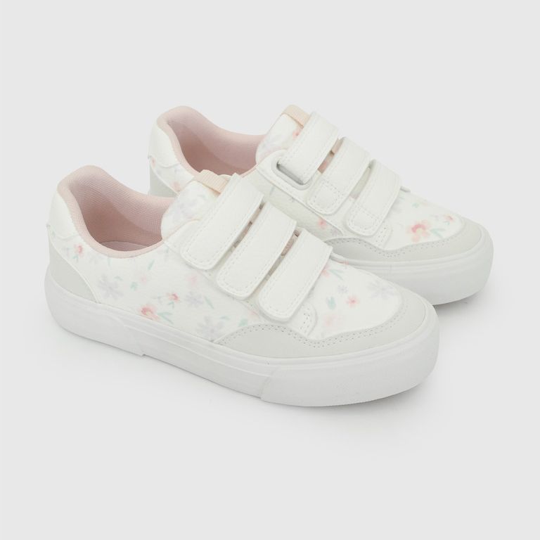 Zapatilla Niña Blanco