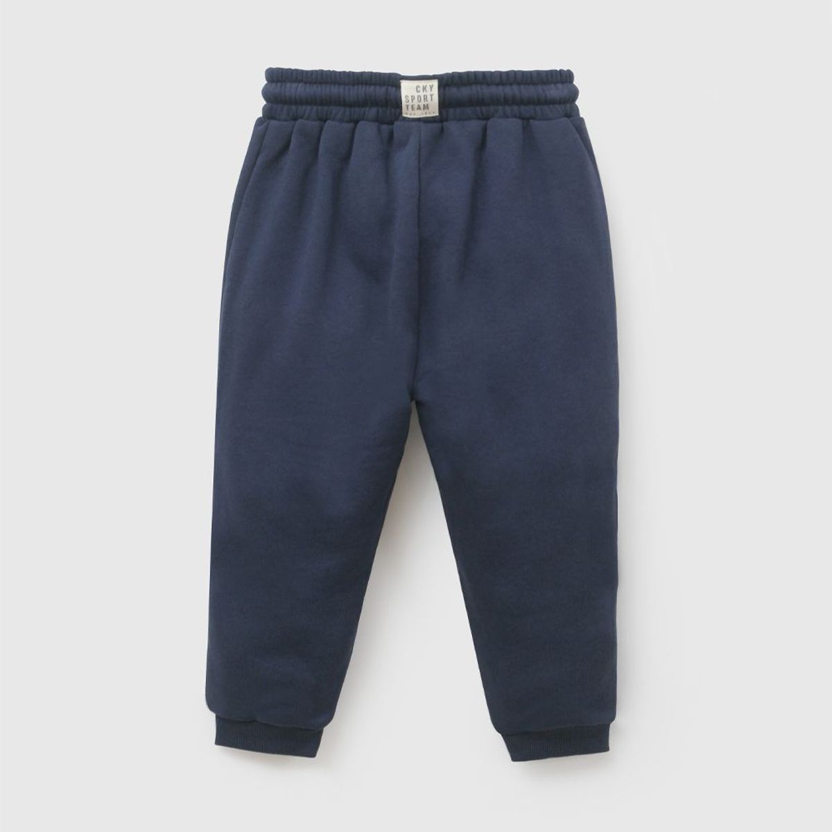 COLLOKY - Pantalon Buzo Azul Marino Niño 6-9M a 4-5A