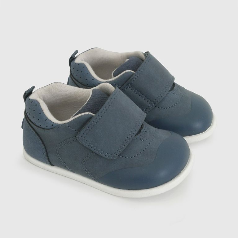 Zapato Niño Velcro Azul