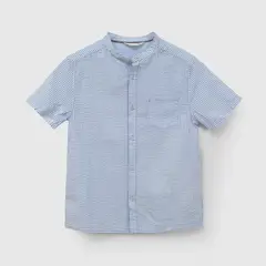COLLOKY - Camisa Niño Oxford Celeste