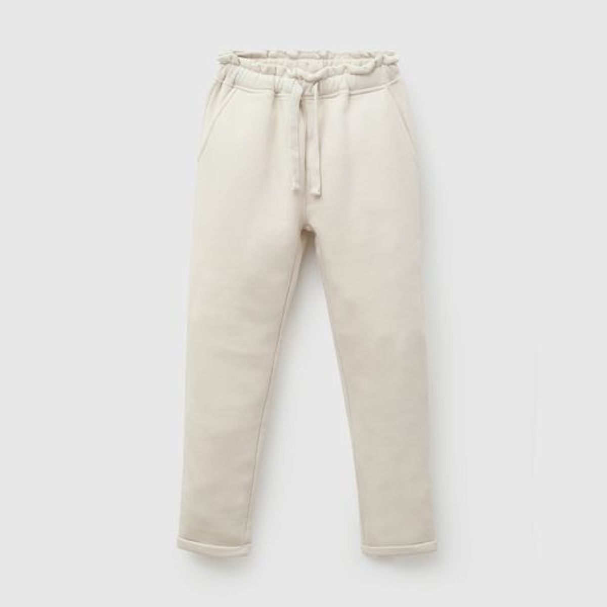 COLLOKY - Pantalon Buzo Beige Niña 3-4A a 12-13A