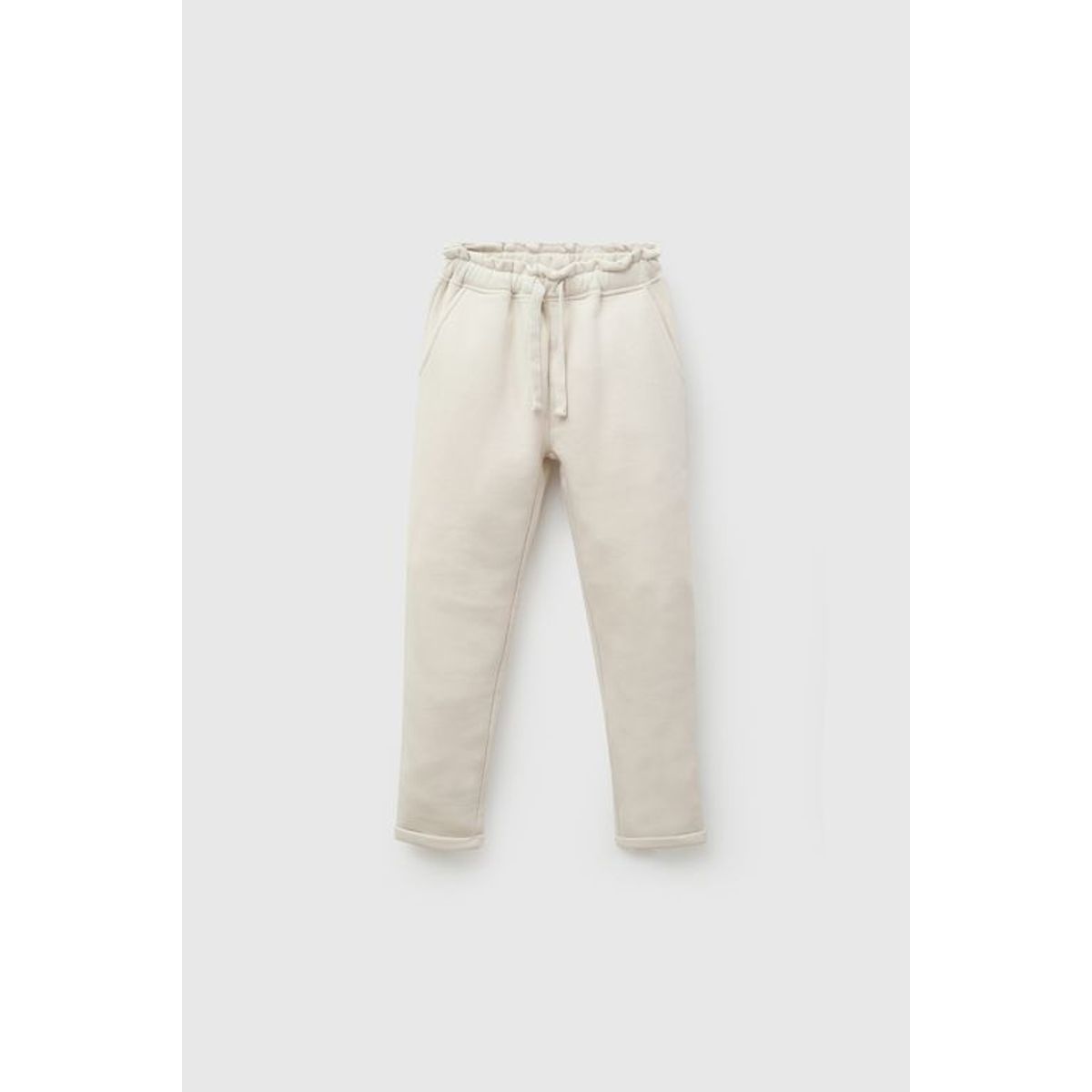 COLLOKY - Pantalon Buzo Beige Niña 3-4A a 12-13A