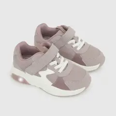 COLLOKY - Zapatilla con luces niña morado 21-27