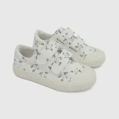 COLLOKY - Zapatilla Santorini lona niña blanco 21-27